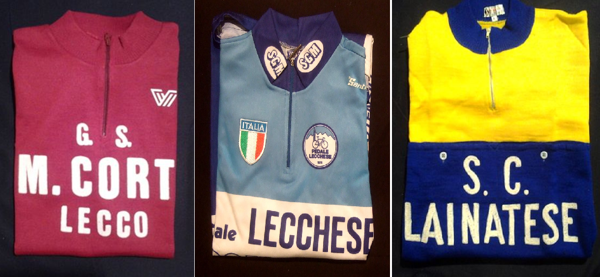 maglie donate al Santuario della Madonna del Ghisallo